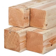 Tuinpaal lariks douglas ongeschaafd 9x9x300 cm